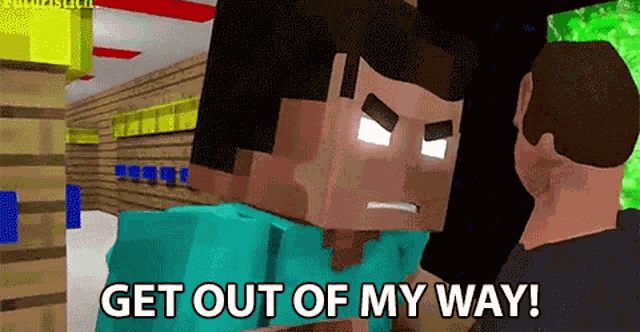 Get Out Of My Way Scarm GIF