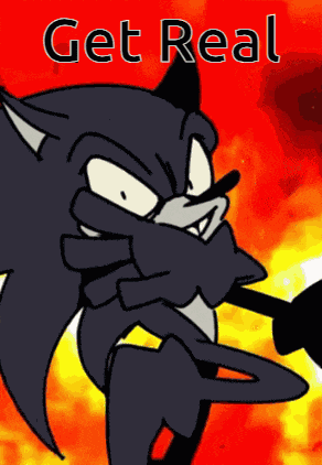 Get Real Sonic The Hedgehog GIF