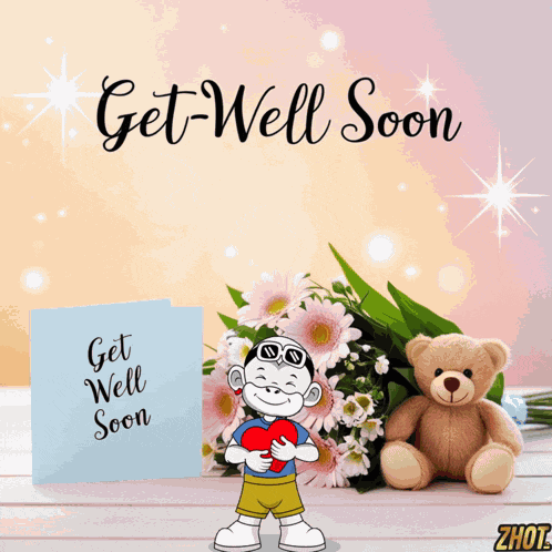 Get Well Soon Feel Better GIF
