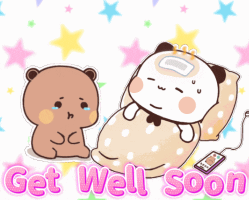 Get Well Soon Sick GIF