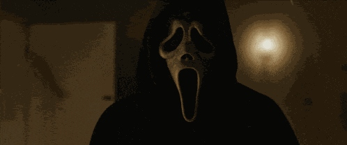 Ghostface Scream GIF