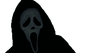 Ghostface Scream Sticker