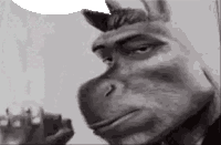 Gigachad Speech Buble Sticker