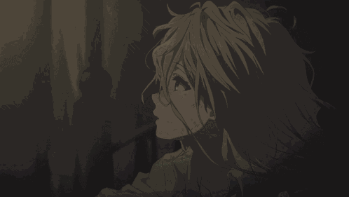 Gilbert Pulls Violet In A Hug Violet Evergarden Gilbert Bougainvillea GIF