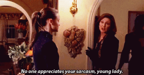 Gilmore Girls Sarcasm GIF