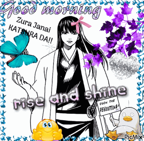 Gintama Good Morning GIF