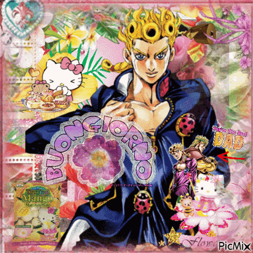 Giorno Giovanna Jojo'S Bizarre Adventure GIF