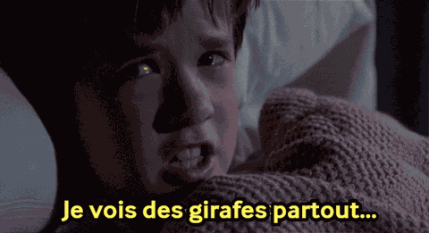 Girafe Complot GIF