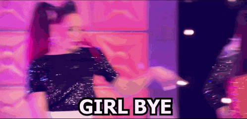 Girl Bye Go Away GIF
