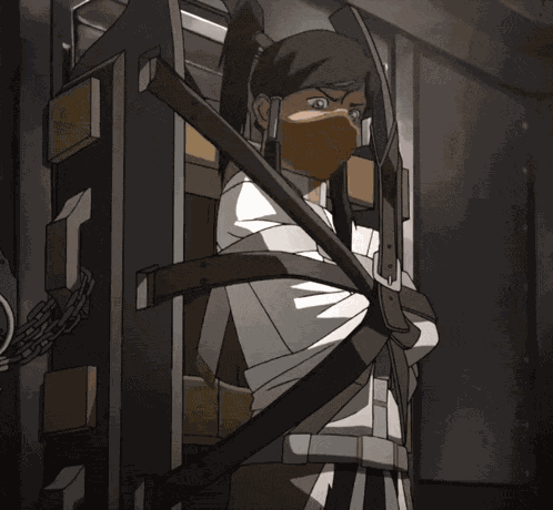 Girl In Straitjacket Korra GIF