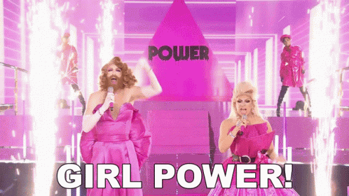 Girl Power Gingzilla GIF