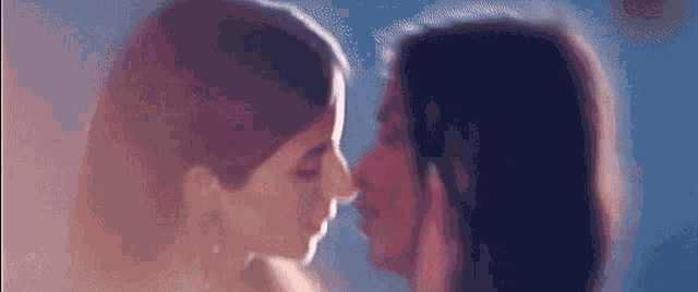 Girls Kissing Yuri GIF
