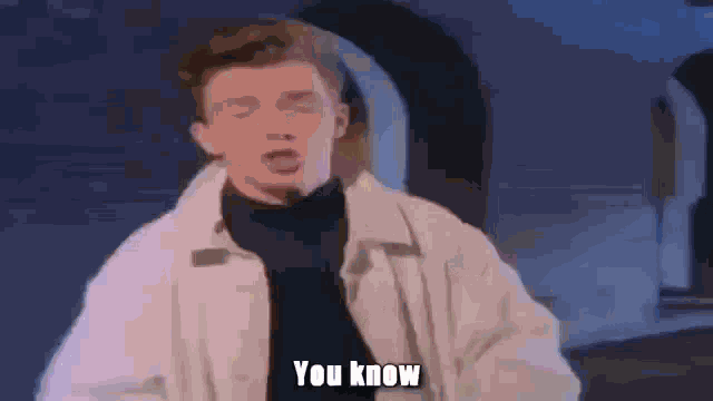 Give Up Rick Astley GIF