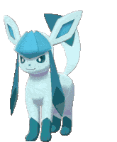 Glaceon Eevee Sticker