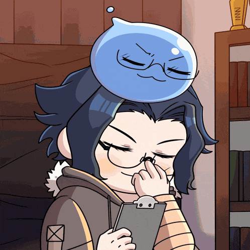 Glasses Anime Glasses GIF