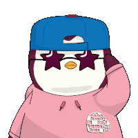 Glitch Crypto Sticker