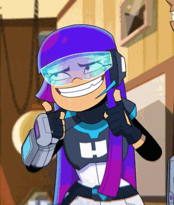 Glitch Techs Miko GIF