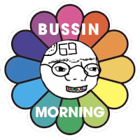 Gm Good Morning Sticker