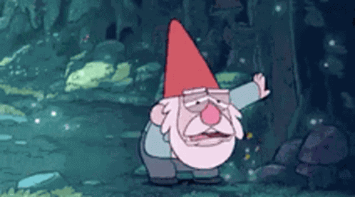 Gnome Barf GIF