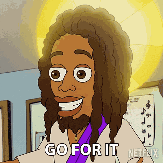 Go For It Jesus GIF