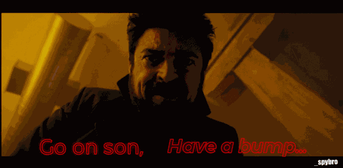 Go On Son Have A Bump The Boys GIF