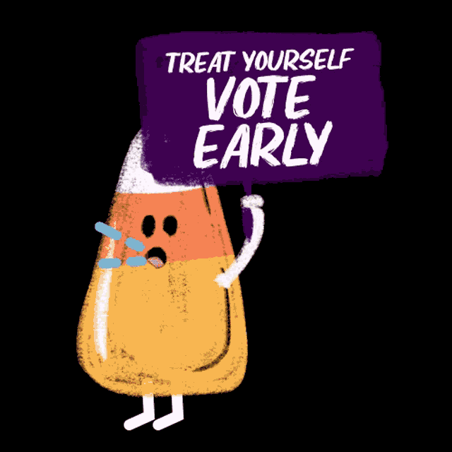 Go Vote Early Early Voting GIF