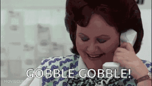 Gobble Gobble Calling GIF