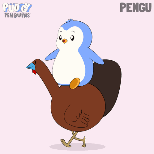 Gobble Till You Wobble Turkey GIF