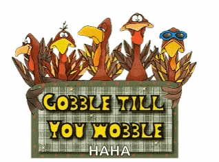 Gobble Turkey GIF