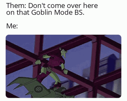 Goblin Mode Green Goblin GIF