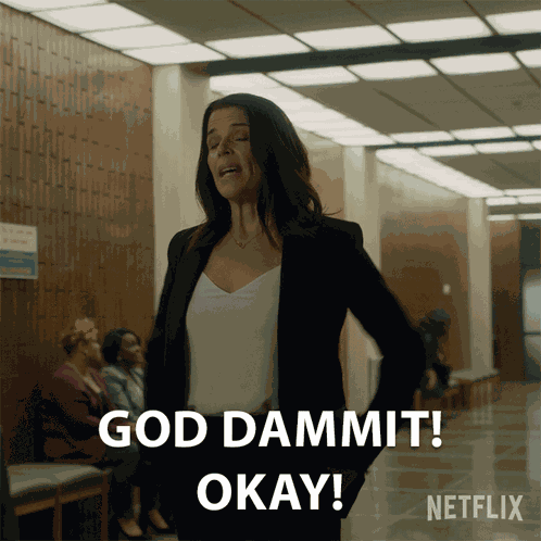 God Dammit Okay Maggie Mcpherson GIF