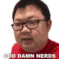 God Damn Nerds Sungwon Cho Sticker