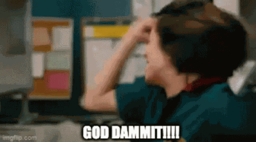 Goddamnit Waiting GIF