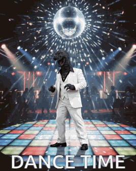 Godzilla Dance Time GIF