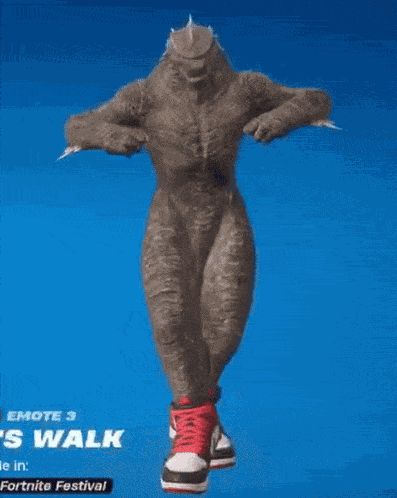 Godzilla Fortnite GIF
