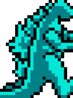 Godzilla Godzilla Nes Sticker