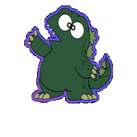 Godzilla Godzilland Sticker