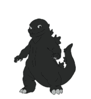 Godzilla Happy Dance Sticker
