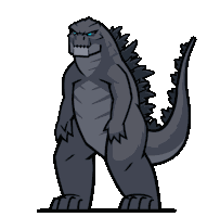Godzilla Sticker