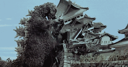 Godzilla Mothra GIF