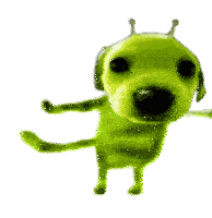 Gog Alien Sticker