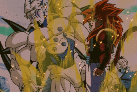 Gogeta Omega Shenron GIF