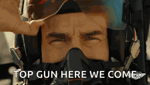 Goggles On Pete Mitchell GIF