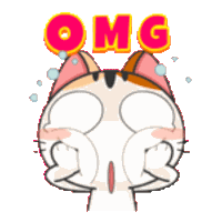 Gojill The Meow Omg Sticker