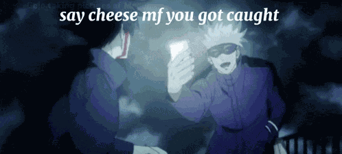 Gojo Caught In 4k GIF