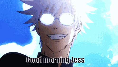 Gojo Good Morning Jess GIF