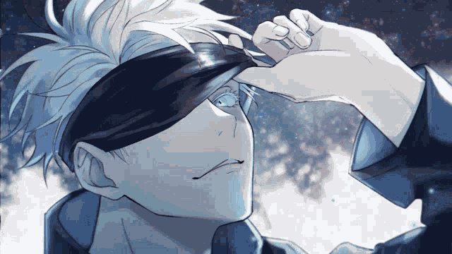 Gojo Saturo Animation GIF
