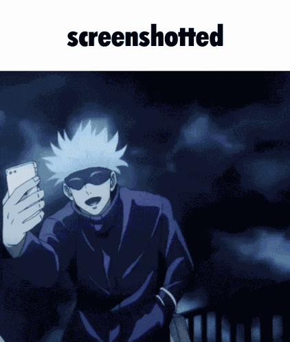 Gojo Screenshot GIF