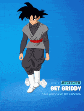 Goku Black Fortnite GIF