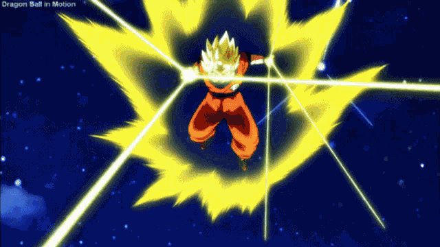 Goku Blast GIF
